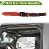 Unique Bargains Roll Bar Grab Handles for Jeep Wrangler JL 2018-2024 Nylon PVC - 2 of 4