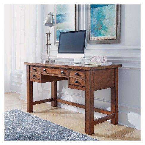 Tahoe Executive Writing Desk Aged Maple Home Styles Target