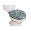 Cloud Comfort Microfiber Bathroom Rug, Non Slip Bath Mat Water Absorbent Soft Microfiber Shaggy Mat Machine Washable, Thick Plush Rugs for Shower - 2 of 4