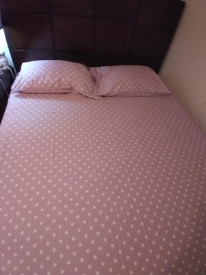 Home Boutique Aria Dots Cotton Sheet Set Neutral 6pc Queen : Target