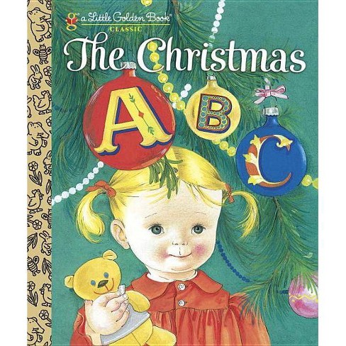 The Christmas Abc - (little Golden Book) By Florence Johnson (hardcover ...