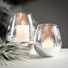 5"H and 6.5"H Sullivans Snowflake Candleholder - Set of 2, Silver - 3 of 3