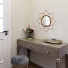 Uniquewise Decorative Shaped Metal Frame Wall Mounted Modern Mirrors For Home Office And For Any Wall for Your Living Room, Bedroom, Vanity, Entryway - 2 of 4