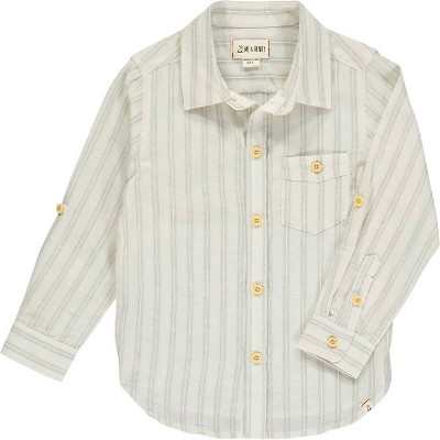 Gender Neutral Boy's Merchant Button Down Shirt - ME & HENRY