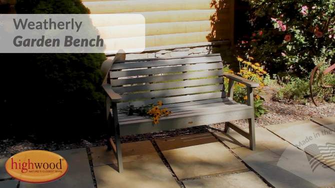 5' Weatherly Garden Bench - highwood, 2 of 7, play video