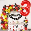 KatchOn, Giant Red Number 3 Balloon - 40 Inch | 3 Year Old Balloon, 3rd Birthday Balloons, Red Three Balloon for 3 Year Old Party Decorations - 3 of 4
