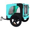 Cesicia Pet Bike Trailer Dog Cart for Bicycle with Easy Folding Cart Frame, Suitable for Small and Medium Pets - 3 of 4