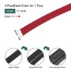Unique Bargains Cotton Washable Sewing Binding Double Fold Bias Tape 4 Pcs - 2 of 4