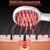 Laser Therapy Hair Growth Comb - EMS Scalp Massager with Red Light & Vibration - Red Light Therapy for Hair Loss Women & Men - IPX6 Waterproof - White - 4 of 4
