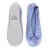 Isotoner Women's Satin Classic Ballerina Slippers - 3 of 4