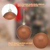 Unique Bargains Plastic Party Wedding Christmas Box Packed Hanging Ornament Balls 2.4" 24 Pcs - 3 of 4