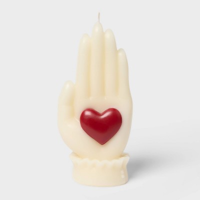 2 Wick Hand Wax Figural Candle - Threshold™