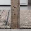 Ombre Runner Rug - Modern abstract low-pile carpet, non-shedding for bathroom, kitchen & hallways - 4 of 4