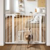 GOTGELIF Baby Safety Gate with Pet Door 29.5" to 40.5" Wide - Auto Close - Pressure Mount - Pet Gate - 3 of 4