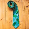 Crazy Dog Dill With it Necktie Funny Neckties for Men Pickle Tie Mens Novelty Neckties - 2 of 4