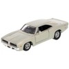 1969 Dodge Charger R/T Hemi Silver 1/25 Diecast Car Model by Maisto - 2 of 3