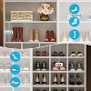 Tribesigns Freestanding Shoe Cabinet, Modern Shoe Storage Cabinet with Shelves - 4 of 4