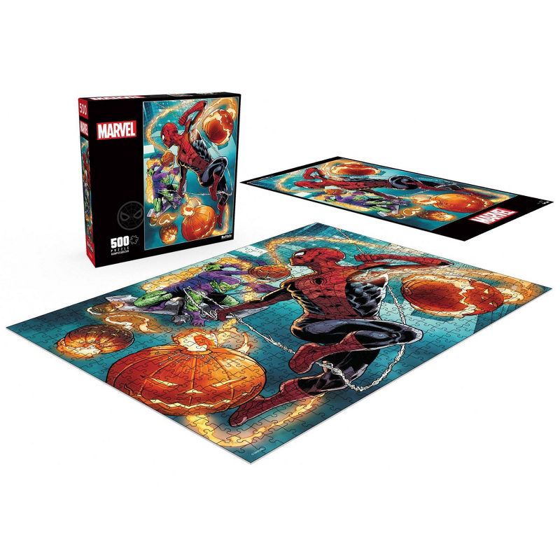 Buffalo Games Marvel: Spider-Man vs. Green Goblin Jigsaw Puzzle - 500pc, 3 of 8