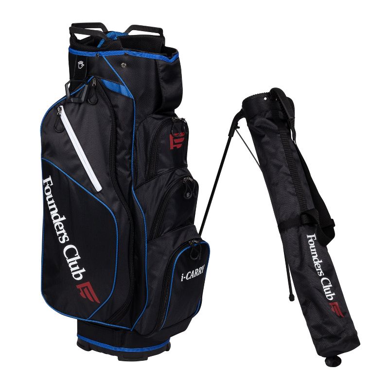 Founders Club Riverdale 2 in 1 Short Game Golf Cart Bag with Removable Short Game Bag, 2 of 5