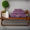 Luxury Cotton Heavyweight Ultra-Plush 3 Piece Towel Set by Blue Nile Mills - 2 of 4