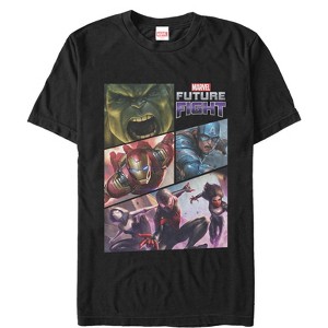 Men's Marvel Future Fight Character Dimension T-Shirt - 1 of 4