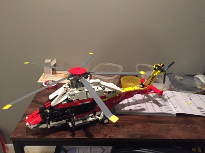 LEGO Technic 42145 L’Hélicoptère de Secours Airbus H175