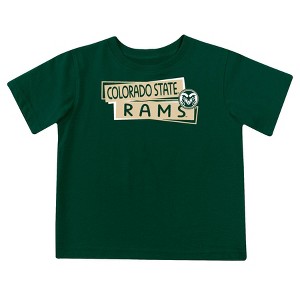 NCAA Colorado State Rams Toddler Boys' 2pk Short Sleeve and Long Sleeve T-Shirts - 1 of 4