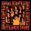 Men's Stranger Things Orange Group Shot Boxed Up Long Sleeve Shirt - 2 of 4