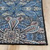 Floral Bohemian Non-Slip Indoor Outdoor Area Rug by Blue Nile Mills - 3 of 4