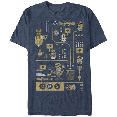 Men's Despicable Me 3 Minion Lab Work T-Shirt