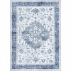 Large Washable Floral Rug, Soft, Stain-Resistant, Non-Slip Carpet for Living Room, Bedroom, Dining - 3 of 4