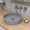 ALFI ABCO7055 Solid Concrete Gray Matte Cap Bathroom Sink Drain - 4 of 4