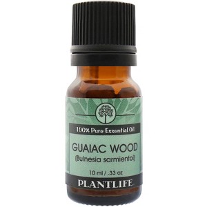 Plantlife Guaiac Wood Aromatherapy Essential Oil – 100% Pure, Therapeutic Grade, No Additives or Fillers, 10 ml - 1 of 2