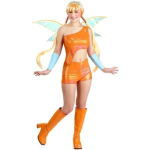 HalloweenCostumes.com Adult Winx Club Stella Costume | Winx Club Costumes - 1 of 4
