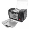 Elite Cuisine Hot Dog Roller and Bun Toaster Oven - 2 of 4