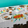 Blue Panda 3-Pack Hero Comic Book Disposable Plastic Tablecloth Table Covers Birthday Party Supplies 54x108" - 3 of 4