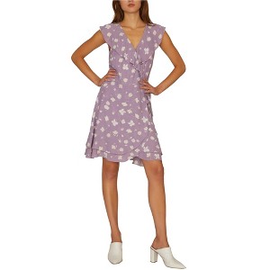 Sanctuary Clothing Womens Johanna Floral Wrap Dress - 1 of 1