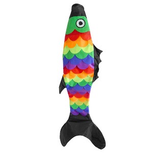 Briarwood Lane Fish Windsock Wind Twister Black Tail 55x6 - 1 of 3