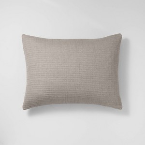 Funda de Colcha Reversible de Algodón Chambray Texturizado - Casaluna™