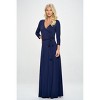 WEST K Women's Grace Faux-Wrap Maxi Dress with Tie Waist - 2 of 3