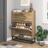 Hommoo 20 Pair Flip Down Shoe Storage - 3 of 4