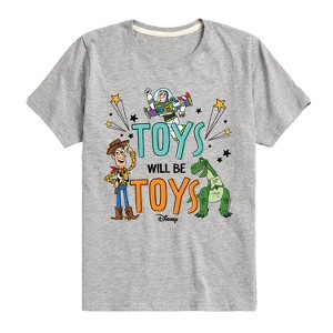 Boys' - Disney - Toys Will Be Toys Short Sleeve Graphic T-Shirt - 1 of 4