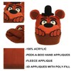 Five Nights At Freddy’s Freddy Peekaboo Hands Brown Knit Beanie - 2 of 4