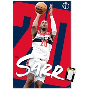 Trends International NBA Washington Wizards - Alexandre Sarr 25 Unframed Wall Poster Prints - 1 of 4