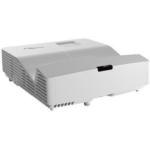 Optoma Technology W340UST 4000-Lumen WXGA Ultra-Short Throw DLP Projector - 1 of 4