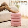 KTMBDW Round Storage Ottoman with Flip-Top Tray, Makeup Chair for Home Decor, Upholstered Footrest for Living Room & Bedroom - 4 of 4