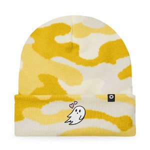 Dalix Heartly Ghost Embroidered Beanie Hat Knit Cap Cold Weather Womens - 1 of 4