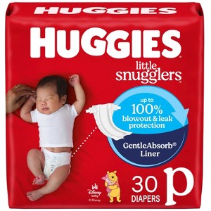 Huggies Little Snugglers Disposable Diapers - (Select Size and Count) - 1 of 4
