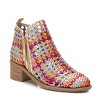 Xti Women's Braided Booties with Side Zipper 143963 - 3 of 4