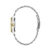 Caravelle designed by Bulova Ladies' Classic Coin Edge Sport 3-Hand Date Quartz Two Tone Gold Stainless Steel Watch, 32mm - 2 of 4